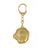 Spanish Mastiff, Mastín Español - Gilded key ring with dog in gift box, handbag decoration, luxury accessory by Art-Dog brand