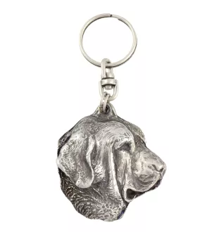 Spanish Mastiff, Mastín Español - Silver-plated pendant with a dog in a decorative box, handbag decoration, backpack pendant by Art-Dog brand