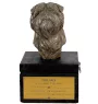 Affenpinscher - une urne avec une gravure et une sculpture de chien, un dernier adieu, un produit fait à la main de la marque Art-Dog