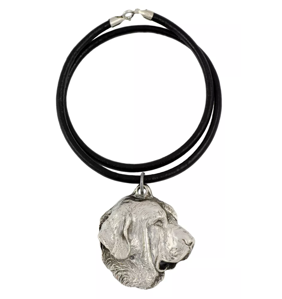 Spanish Mastiff, Mastín Español - Necklace with dog, silver-plated pendant for dog fan, unique jewelry by Art-Dog brand