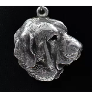 Spanish Mastiff, Mastín Español - Necklace with dog, silver-plated pendant for dog fan, unique jewelry by Art-Dog brand
