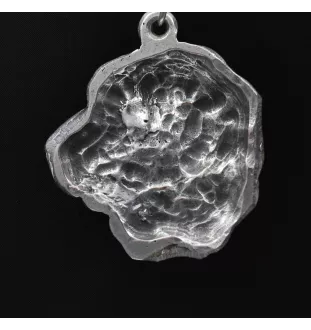 Spanish Mastiff, Mastín Español - Necklace with dog, silver-plated pendant for dog fan, unique jewelry by Art-Dog brand