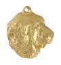 Mâtin espagnol, Mastin Leones - Collier pour chien, pendentif plaqué or pour fan de chien, bijoux uniques de la marque Art-Dog
