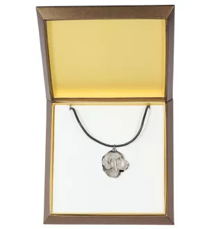 Mastif hiszpański naszyjnik w pudełku Art-Dog