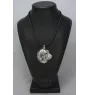Spanish Mastiff, Mastín Español - Dog necklace in gift box, silver-plated locket for dog fan, striking pendant by Art-Dog brand