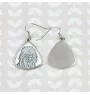 Affenpinscher - boucles d'oreilles avec chien, boucles d'oreilles pendantes avec photo, bijoux personnalisés avec impression de la marque Art-Dog
