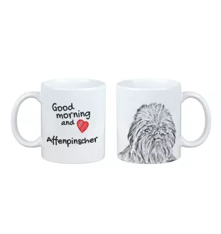 Affenpinscher - tasse avec chien, tasse avec photo, cadeau personnalisé de la marque Art-Dog