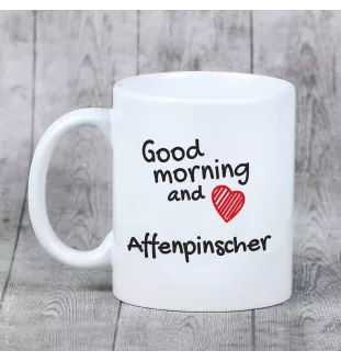 Affenpinscher, Affen, Affie - cup with a dog, cup with a photo, personalized gift from the Art-Dog brand