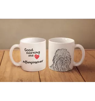 Affenpinscher - Tasse mit Hund, Tasse mit Bild, personalisiertes Geschenk der Marke Art-Dog