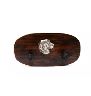 Mastif hiszpański wieszak drewniany podwójny Art-Dog