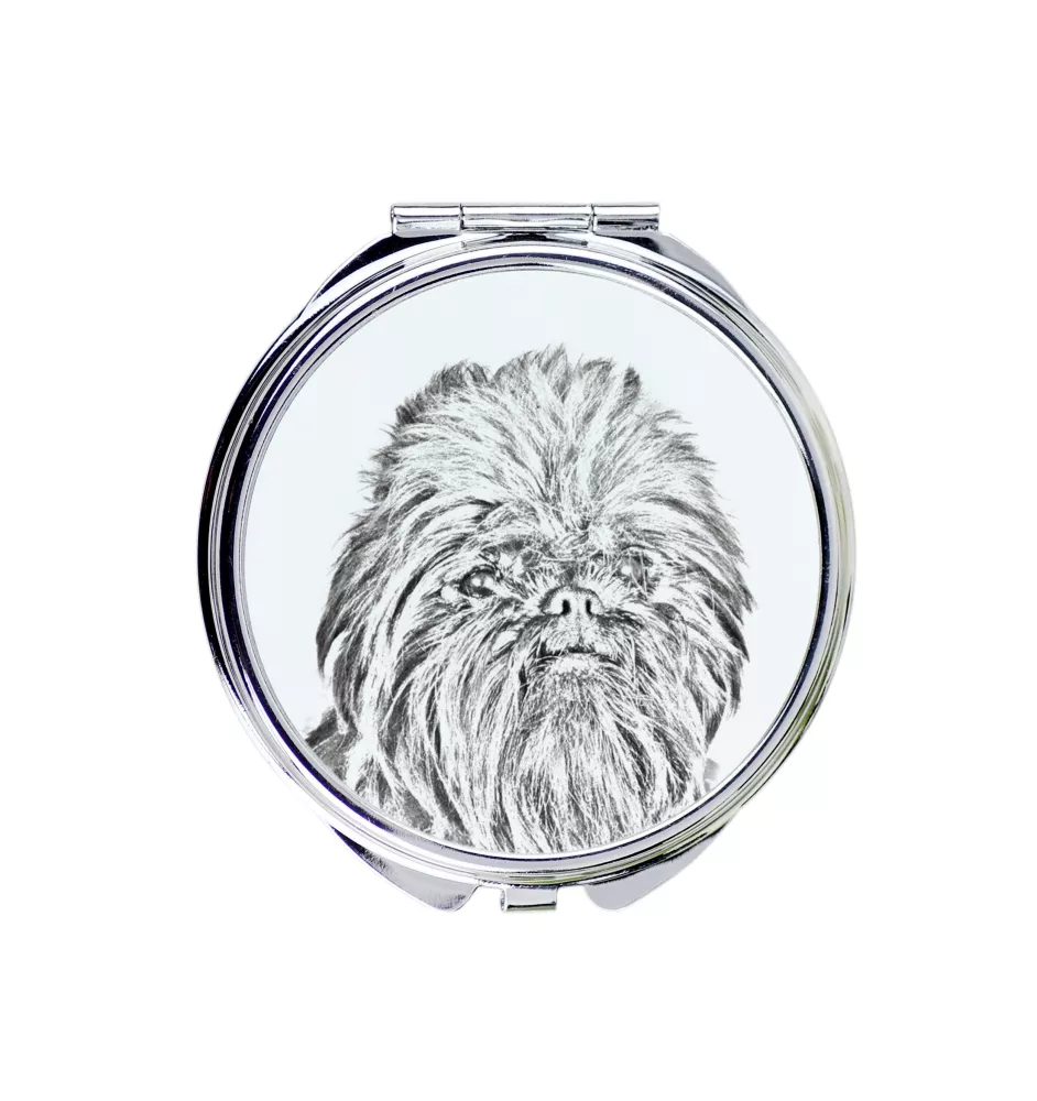 Pinczer małpi lusterko ze zdjęciem psa Art-Dog