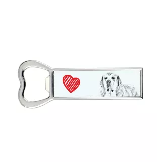 Spanish Mastiff, Mastín Español - bottle opener with a dog, personalized fridge opener, unique gift for a man by Art-Dog brand