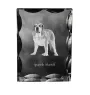 Spanish Mastiff, Mastín Español - crystal with a picture of a dog, glass statuette with a picture, unique frame with a picture from Art-Dog brand