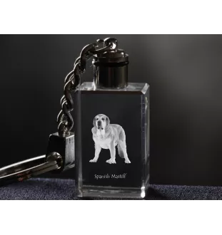 Mastif hiszpański brelok kryształowy z psem Art-Dog