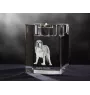 Spanish Mastiff, Mastín Español - Candle holder with dog photo, crystal tealight holder, personalised gift by Art-Dog brand