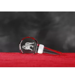 Mastif hiszpański grubszy stopper do wina z psem Art-Dog