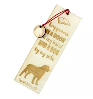 Mâtin espagnol, Mastin Leones - marque-page pour livre avec chien, marque-page personnalisé, accessoire canin pour les lecteurs de la marque Art-Dog
