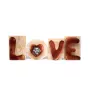 Spanischer Mastiff, Mastín aus León - Holzschriftzug LOVE, Innendekoration mit Hund, entzückende Dekoration für das Regal der Marke Art-Dog