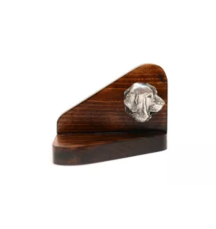 Spanish Mastiff, Mastín Español - wooden candle holder with a dog, tealight holder, a memorial place for a dog by Art-Dog brand