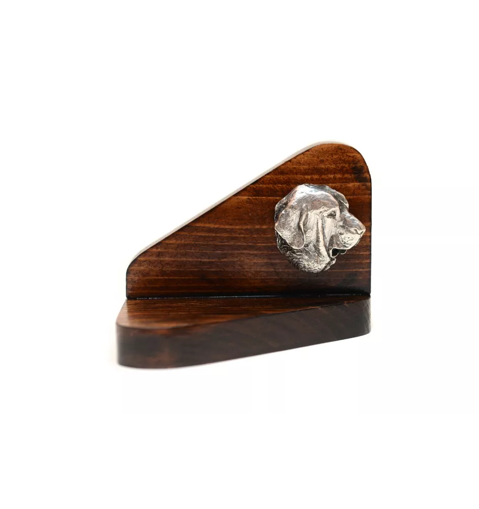 Spanish Mastiff, Mastín Español - wooden candle holder with a dog, tealight holder, a memorial place for a dog by Art-Dog brand