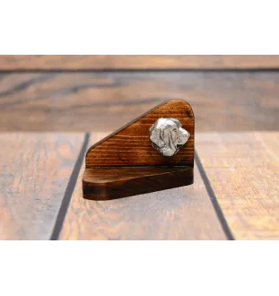 Spanish Mastiff, Mastín Español - wooden candle holder with a dog, tealight holder, a memorial place for a dog by Art-Dog brand