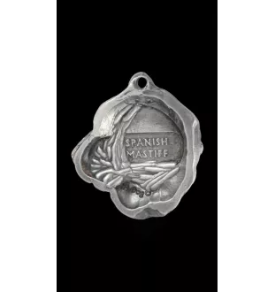 Spanish Mastiff, Mastín Español - necklace with a dog, dog pendant on a silver chain, unique jewelry from the Art-Dog brand