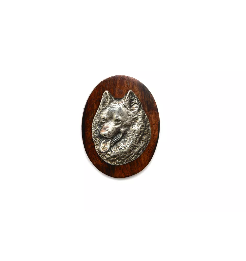 Spitz - Broche de concours canin, clip de numéro de départ, épingle à chien par Art-Dog