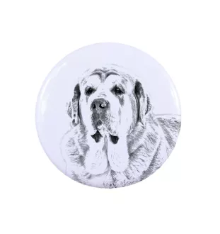 Spanischer Mastiff, Mastín aus León - Damen Schmuck mit dem Bild eines Hundes, handgefertigtes Produkt, Möglichkeit, Ihr eigenes Foto hinzuzufügen, Marke Art-Dog
