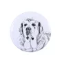Mâtin espagnol, Mastin Leones - badge avec votre chien, ajoutez votre propre photo, marque Art-Dog