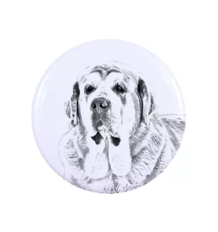 Spanish Mastiff, Mastín Español - magnet with a dog's pupil, exceptionally light, strong magnet, handmade product by the Art-Dog brand