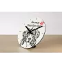 Chien d'eau espagnol, Chien turc - horloge murale avec chien, horloge de table avec impression, décoration personnalisée de la maison de la marque Art-Dog