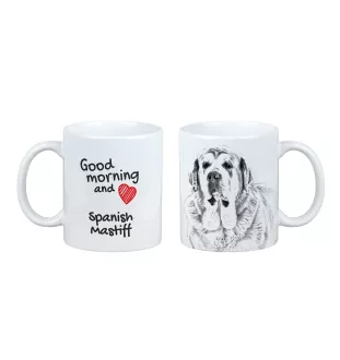Mâtin espagnol, Mastin Leones - tasse avec chien, tasse avec photo, cadeau personnalisé de la marque Art-Dog