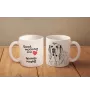 Mâtin espagnol, Mastin Leones - tasse avec chien, tasse avec photo, cadeau personnalisé de la marque Art-Dog