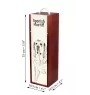 Spanish Mastiff, Mastín Español - wine box with a dog, alcohol box with graphics, personalized gift box from the Art-Dog brand
