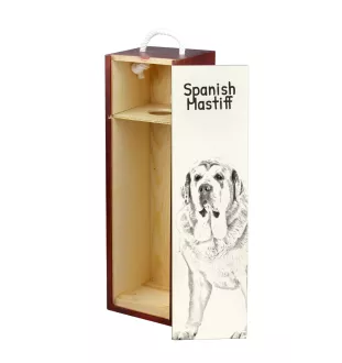 Mastif hiszpański pudełko na wino z psem Art-Dog