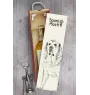 Mâtin espagnol, Mastin Leones - boîte à vin avec chien, boîte à alcool avec graphisme, boîte cadeau personnalisée de la marque Art-Dog