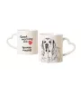 Spanish Mastiff, Mastín Español - cup with a dog, adorable cup with a heart-shaped handle, universal gift from the Art-Dog brand