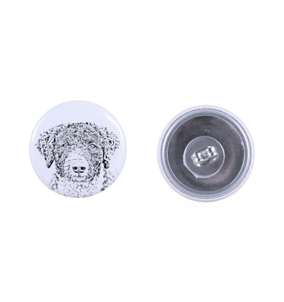 Hiszpański pies dowodny kolczyki z psem mały Art-Dog