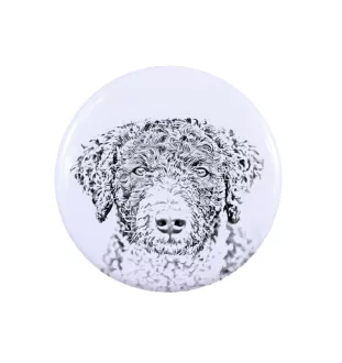 Spanischer Wasserhund, Andalusischer Türke, Türkenhund - Damen Schmuck mit dem Bild eines Hundes, handgefertigtes Produkt, Möglichkeit, Ihr eigenes Foto hinzuzufügen, Marke Art-Dog