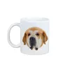 Mâtin espagnol, Mastin Leones - tasse avec une photo et un motif de chien géométrique Art-Dog