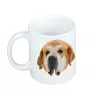Spanish Mastiff, Mastín Español - cup with a geometric dog image and the inscription Art-Dog