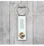Spanish Mastiff, Mastín Español - bottle opener with a picture and inscription for beer by Art-Dog