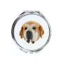 Spanish Mastiff, Mastín Español - mirror with a geometric design and the brand name Art-Dog