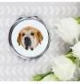 Spanish Mastiff, Mastín Español - mirror with a geometric design and the brand name Art-Dog