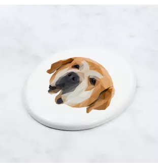 Mastif hiszpański płytka geometryczna Art-Dog