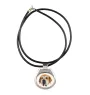 Mâtin espagnol, Mastin Leones - collier avec une photo et un motif géométrique de la marque Art-Dog