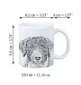 Spanischer Wasserhund, Andalusischer Türke, Türkenhund - Tasse mit Hund, entzückende Tasse mit Grafik, Geschenk mit Ihrem Foto von der Marke Art-Dog