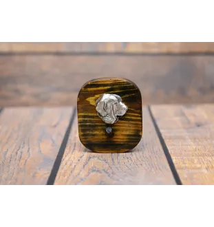 Spanish Mastiff, Mastín Español - leash hanger, medal hanger with dog, key hook from Art-Dog brand