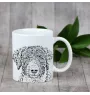 Spanischer Wasserhund, Andalusischer Türke, Türkenhund - Tasse mit Hund, fröhliche Tasse für Hundeliebhaber, personalisiertes Geschenk der Marke Art-Dog