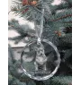 Vallhund suédois, Spitz des Wisigoths, Spitz des Visigoths - boule de Noël en cristal avec une photo, photo de chien dans le cristal, décoration personnalisée pour sapin de Noël de la marque Art-Dog